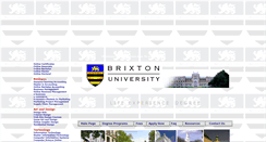 Desktop Screenshot of brixtonuniversity.com