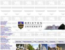 Tablet Screenshot of brixtonuniversity.com